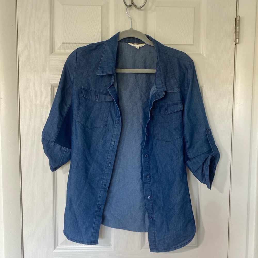 Cavalini Classic Blue Denim Shirt